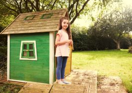 Bild:: Ein Spielhaus für Kinder bietet viele Möglichkeiten
