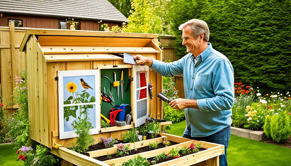 Anleitung für Gartenhaus