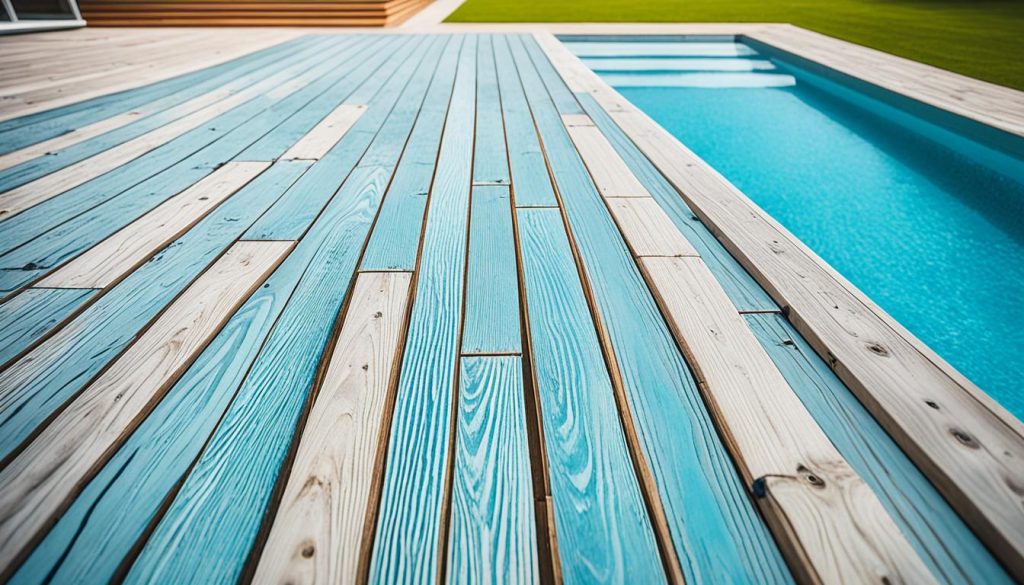Beständige Pool-Dielen