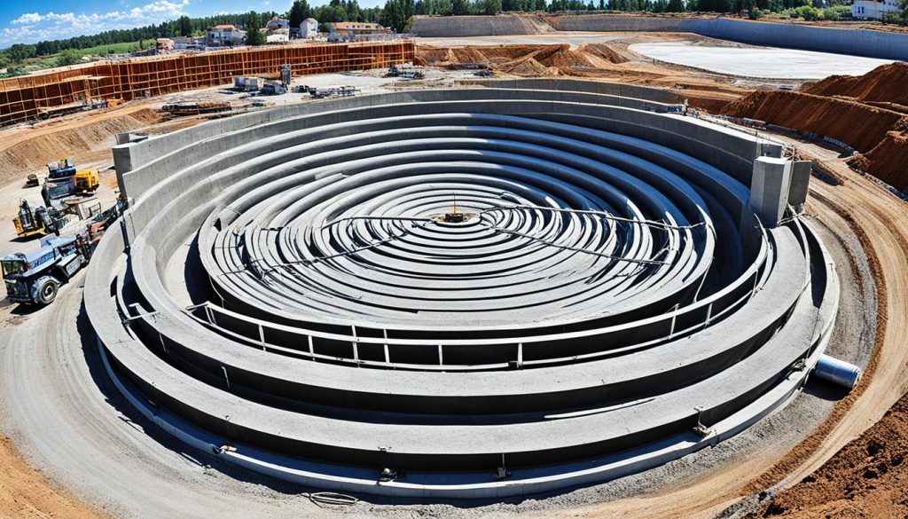 Brunnenbau mit Betonringen