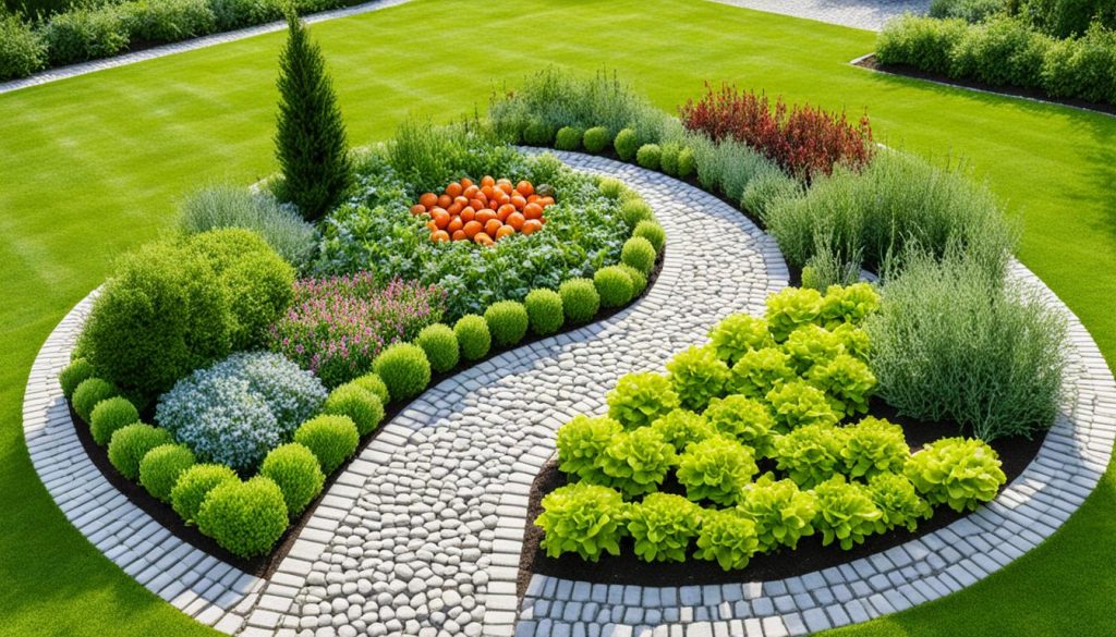 Hochbeete im Nutzgarten