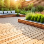 Holzterrasse mit Terrassendielen aus sibirischer Lärche selber bauen - Anleitung