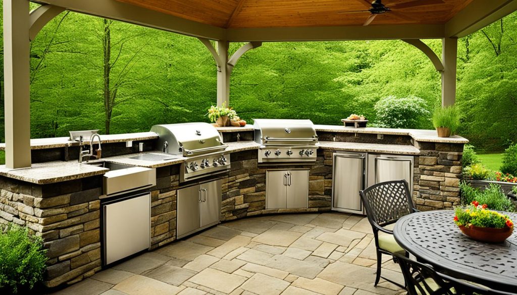Outdoor-Küche Gestaltung