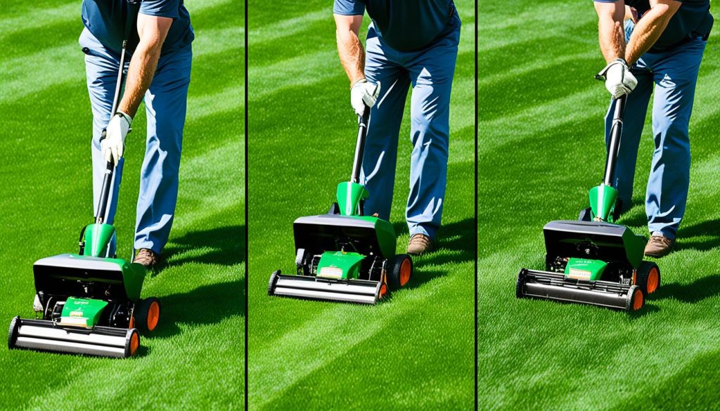Techniken des Vertikutierens für effektive Rasenpflege