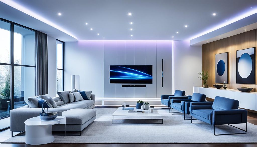 Moderne Smart Home Lichttechnik