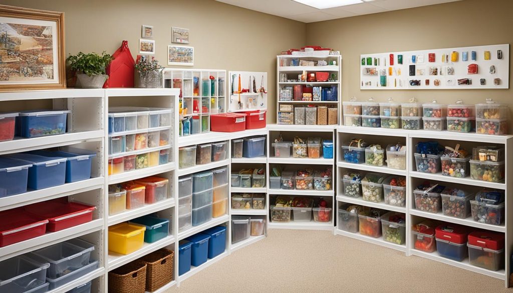 Effektive Lagerung im Keller