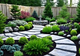 Garten mit Steinen gestalten - Ideen