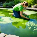 Algen im Teich bekämpfen