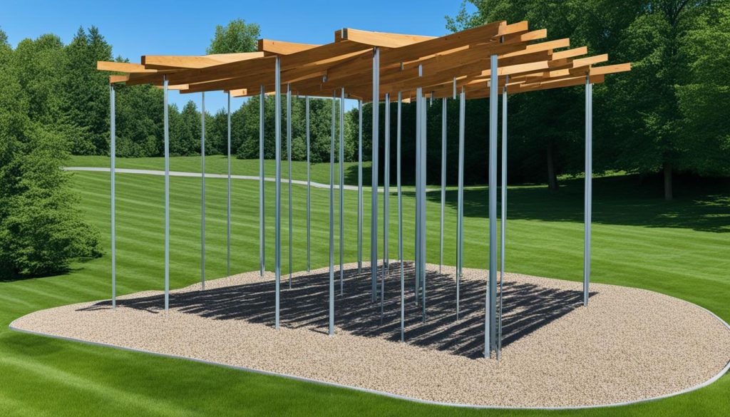 Erdanker verwenden zur Stabilität Erdanker verwenden zur Stabilität