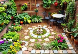 gartenideen für schmale gärten