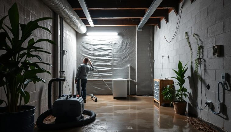 Kellertrockenlegung und Schimmelprävention  - worauf achten?