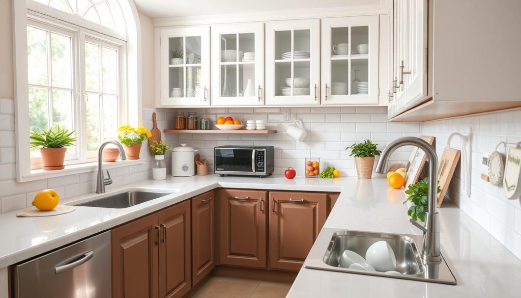 Reinigung der Küche