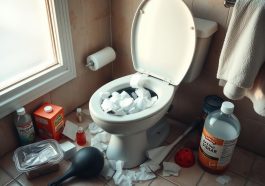Toilette verstopft - Was tun? - Hausmittel, Tipps, Lösungen