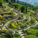 gartenideen hanglage