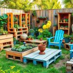 gartenideen aus paletten
