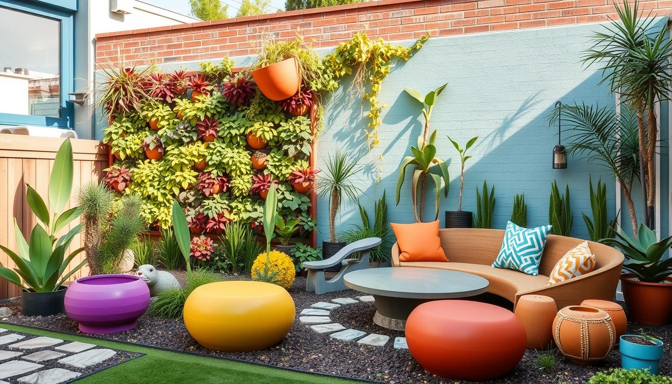 ausgefallene gartenideen