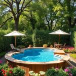 gartenideen aufstellpool