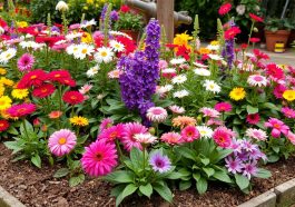 gartenideen blumenbeet