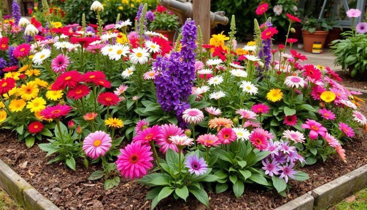 gartenideen blumenbeet