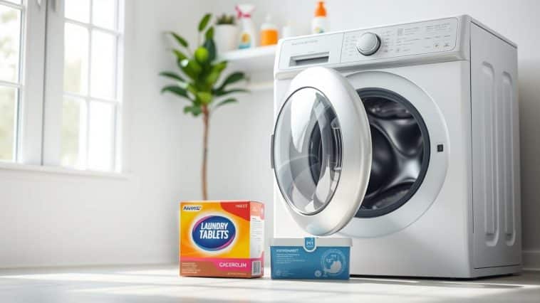 Waschmaschine reinigen mit Geschirrspültabs - Anleitung & Tipps