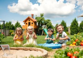 coole gartenideen für kinder
