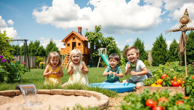 coole gartenideen für kinder