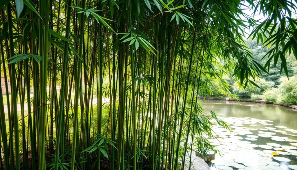 gartengestaltung mit bambus