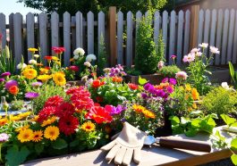 gartenideen bauerngarten