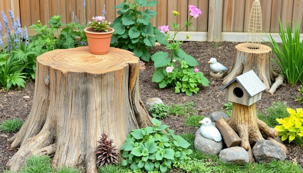 praktische Tipps für Baumstamm Ideen im Garten praktische Tipps für Baumstamm Ideen im Garten