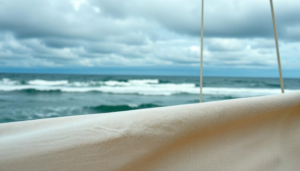 wetterfestes Segeltuch