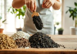 Blumenerde selbst mischen