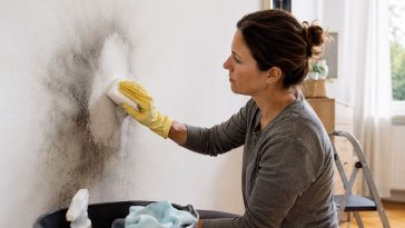 Russflecken an der Wand - worauf achten und wie lösen? (Symbolbild)